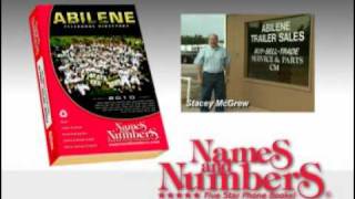 Names and Numbers: Abilene TX Five Star Phone Books - Yellow Pages Advertising