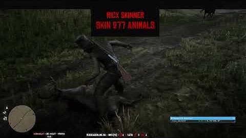 RedM Skinning Animals - RicX Scripts - RDR2 Red Dead Redemption Script