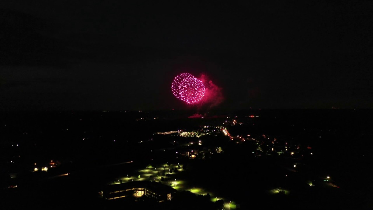 Square Concert in the Park with Fireworks!! 2019 4k YouTube