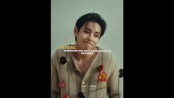 Taehyung Dangerous expression😱☠️ #bts#army#kookiearmy