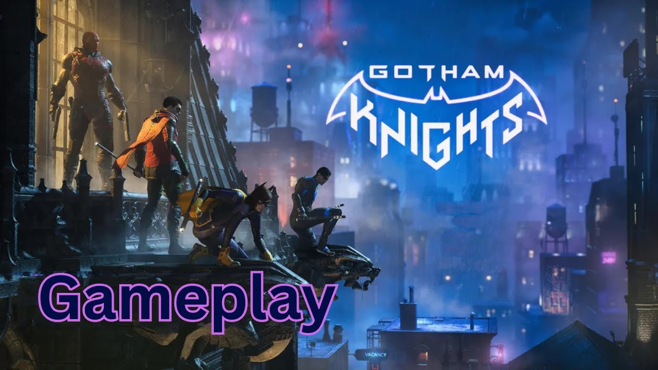 Gotham Knights gameplay with Canvas Ep1