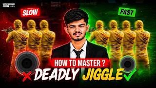 Jiggle വേറെ ലെവലാക്കിയാലോ 🔥| Master Deadly Jiggle & Tracing In BGMI  || Improve Jiggle Movement ||