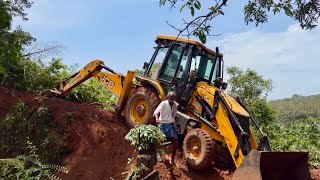 Excavation Work in Progress with JCB Loader