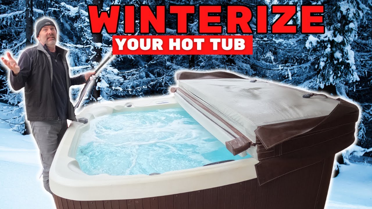 HOW TO WINTERIZE YOUR HOT TUB FOR 8.00 OR LESS YouTube