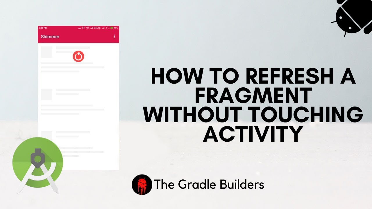 How to Refresh a Fragment in Android in Hindi | Android Studio ...