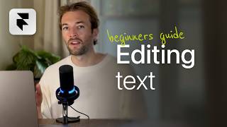 Framer Templates: How to Edit Text (A beginners guide)