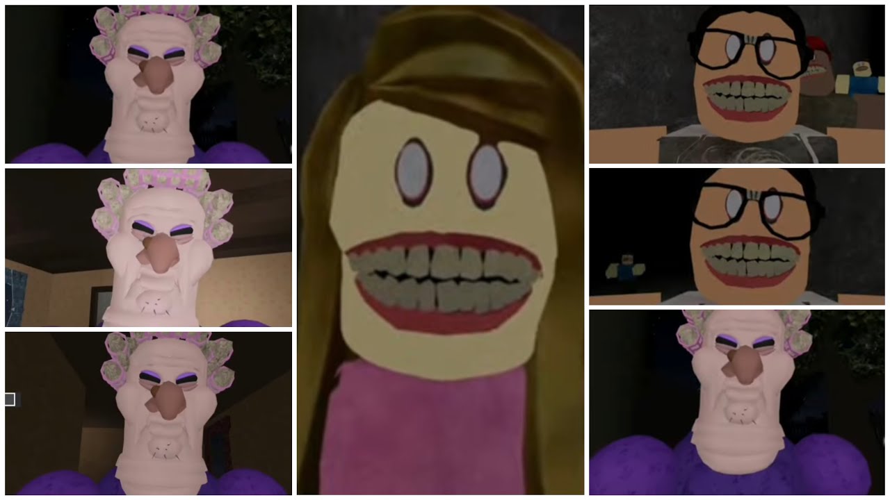 GRUMPY GRAN! SCARY OBBY (Walkthroughr) Full Version - YouTube
