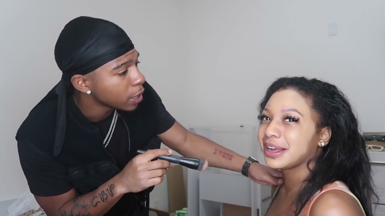 I Let Deshae Do My Makeup For His First Time🤦🏽‍♀️ * Never Again* - YouTube