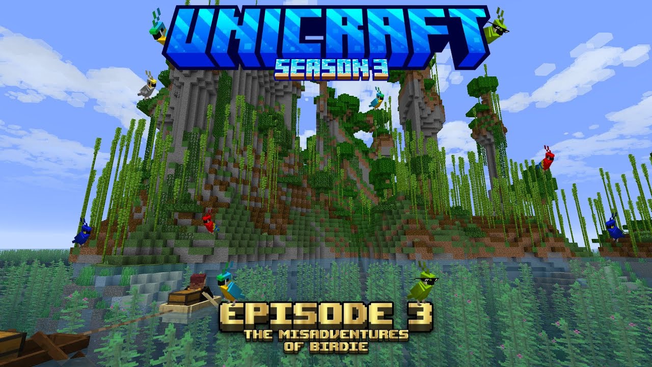 The Misadventures of Birdie | Unicraft SMP 3 | Ep. 3