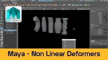 Maya Non-Linear-Deformers - for modelling or animation