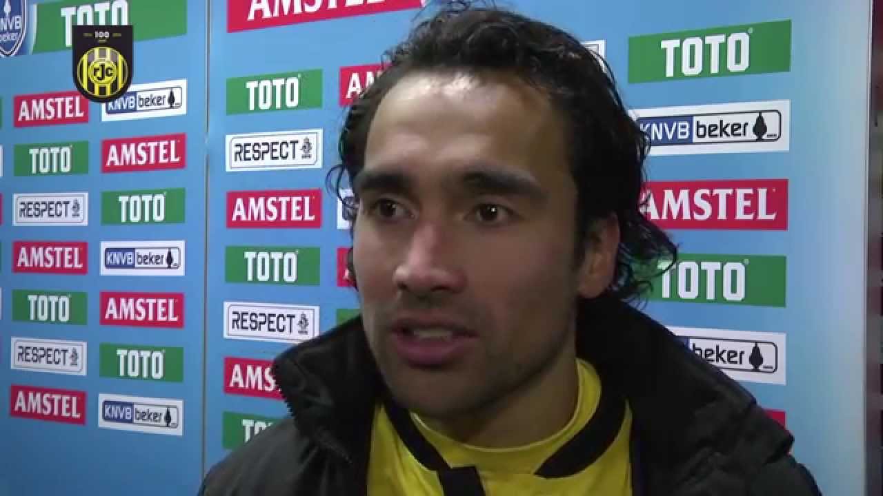 Interviews met Anco Jansen en Ard van Peppen na Roda JC Kerkrade - PSV [beker] op 20 januari 2015 play