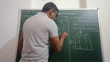 Game Theory, Subgame Method