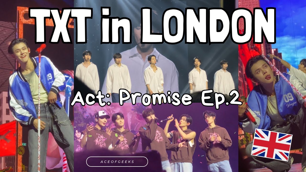 TXT Finally Came To LONDON [Concert Vlog Act: Promise Ep.2 in Europe]