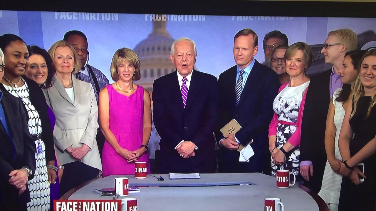 Bob Schieffer Final Goodbye Face The Nation on CBS 53115 YouTube