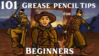 101 Grease Pencil Tips, Tricks and Shortcuts for Beginners in Blender 5.2