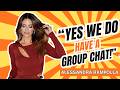 "We do have a group chat" Alessandra Rampola spills the beans on MAFS experts John and Mel.