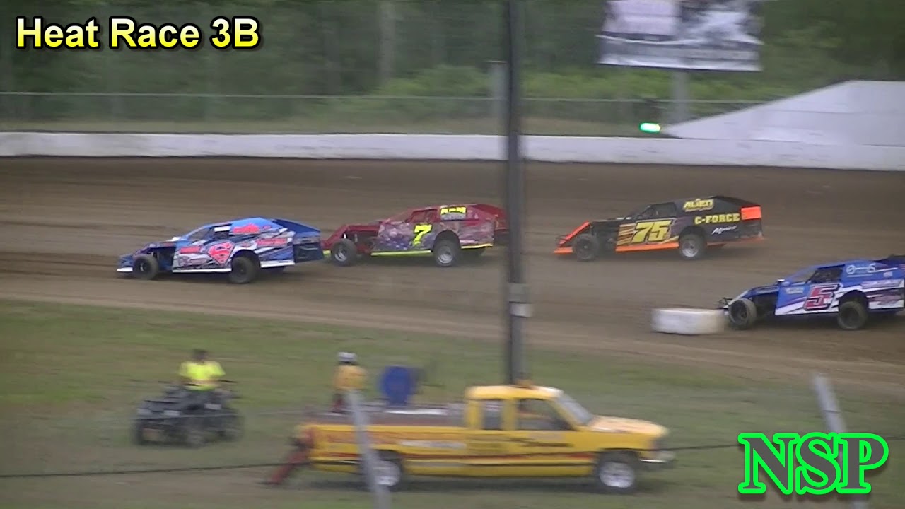 July 26, 2019 20th Annual Nw Modified Nationals Heat Races 1B, 2B, 3B, 4B & 5B Grays Harbor Raceway