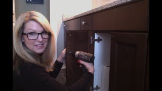 How To Install Cabinet Hardware Knobs and Pulls in 5 Minutes