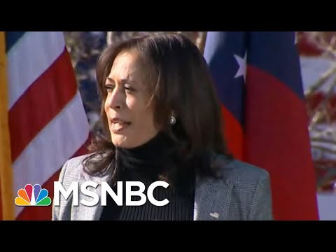 Harris Campaigns For Warnock And Ossoff In Georgia Senate Runoff Election | MSNBC