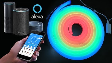 Addressable RGB LED Neon Flex Lights Works with SP501E and Amazon Alexa