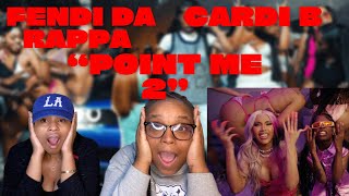 FendiDa Rappa 'Point Me 2' (with Cardi B) [Official Video] | REACTION