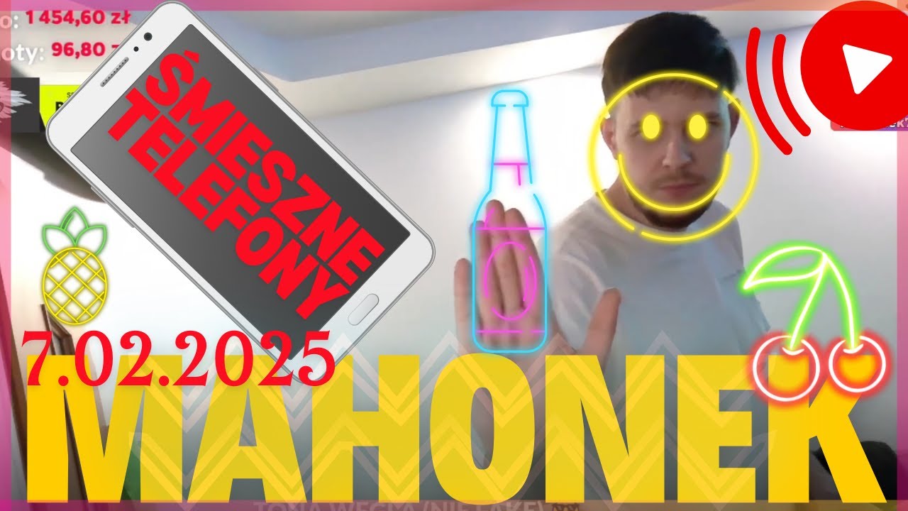 🟠 ŚMIESZNE TELEFONY 🟠 - MAHONEK 7.02.2025 WPADAJ