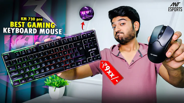 Ant Esports KM730 Pro gaming keyboard mouse combo setup 🔥 KM500w pro Keyboard Comparison !