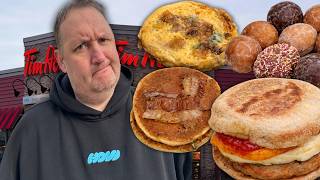 I Try TIM HORTONS - My First Time!