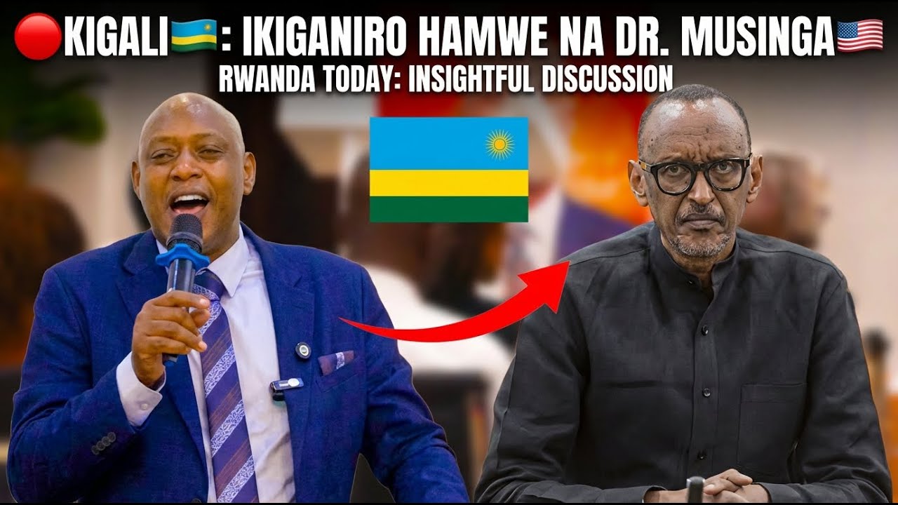 🔴KIGALI🇷🇼♥️: IKIGANIRO hamwe na Dr. MUSINGA🇺🇸