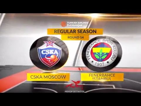 Highlights: CSKA Moscow-Fenerbahce Istanbul
