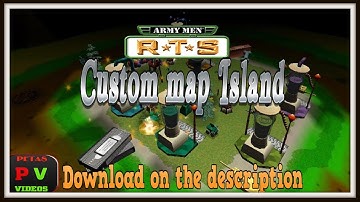 Army Men RTS - Vlastní mapa Island (by PetasVideos)