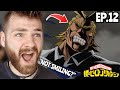 ALL MIGHT IS P*SSED!!!! | MY HERO ACADEMIA - EPISODE 12 | FIRST TIME REACTION