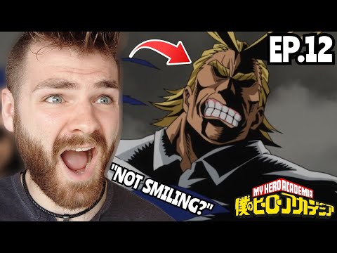 ALL MIGHT IS P*SSED!!!! | MY HERO ACADEMIA - EPISODE 12 | FIRST TIME REACTION