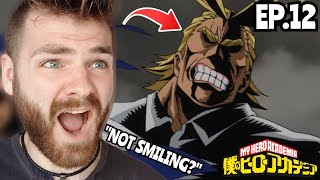 ALL MIGHT IS P*SSED!!!! | MY HERO ACADEMIA - EPISODE 12 | FIRST TIME REACTION ALL MIGHT IS P*SSED!!!! | MY HERO ACADEMIA - EPISODE 12 | FIRST TIME REACTION