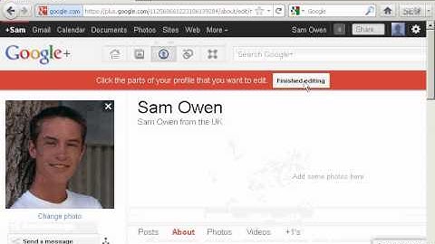 Internet Marketing Series - Video 17  - How to Setup and Optimize a Google Plus Account