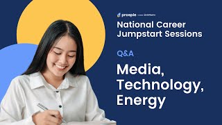 National Career Jumpstart Sessions 2022 | Media, Technology, Energy Q&A screenshot 4