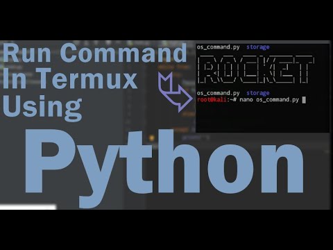 How To Create Custom Command Script Using Python In Termux