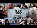 Everybody's Reaction to State of Decay 3 - Official Announce Trailer (Mash Up)