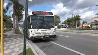 Broward County Transit : NABI 40LFW #0826 on the 48 at US Route 1 & Hillsboro Blvd.