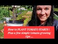 🍅🍅Let&#39;s Plant TOMATOES! ( Planting/ Growing tips too!)🍅🍅