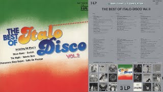 THE BEST OF ITALO DISCO VOL.2 🟢⚪🔴 3LP '83-'84 COMPILATION (1984) 12'' electronic dance '80s