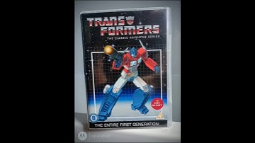 Transformers G1 Complete Series DVD #transformers #completeseries #tv #80s #cartoon #shorts #reels