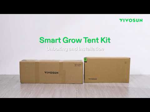Vivosun Smart Standard Grow Tent Kit | Full Installation & Setup Guide