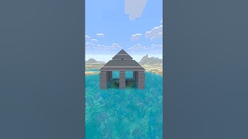 Minecraft Pyramid Build! #minecraft #shorts