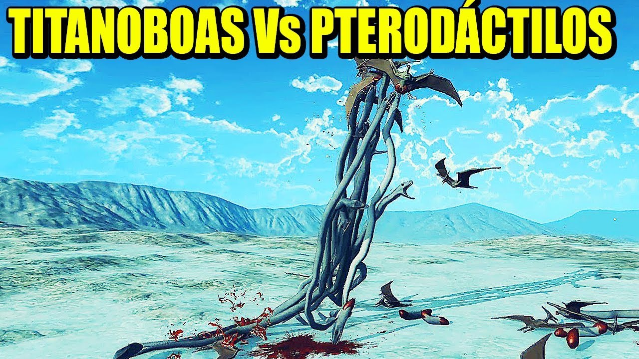 TITANOBOAS VOLADORAS - Actualización BEAST BATTLE SIMULATOR | Gameplay Español campaña levante