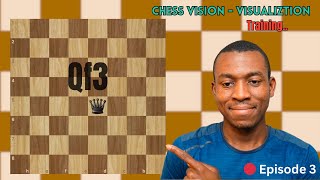 Chess Visualization Training · Coordinate Training, Episode 3