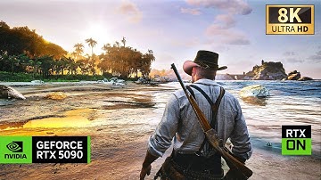 [8K] Red Dead Redemption 2 RTX 5090 | Extreme Ray Tracing Mod | Next-Level Photorealistic Graphics