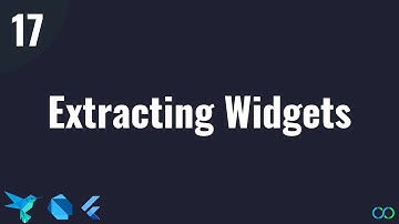 Flutter Tutorial   #17 Extracting Widgets