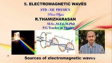 5.2.2 Sources of electromagnetic waves