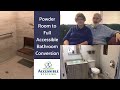 Powder Room to Fully Accessible Bath - Highlands Ranch, CO